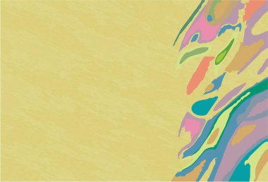 Minimalist soyut arka plan modeli. Modern kopyalama alanı Basit efekt biçimi geometrik, fırça boyası, poster, afiş, etiket veya el ilanı için arkaplan. 