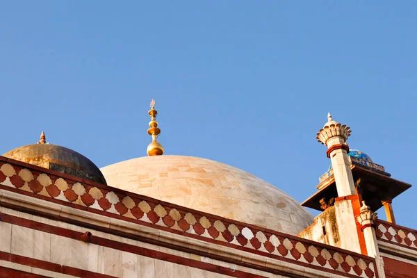 Närbild Humayuns Grav Mughal Emperor Humayun Ritad Den Persiska Arkitekten — Stockfoto
