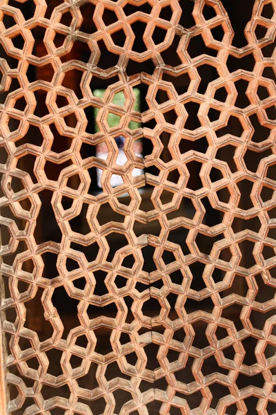Das Innere Von Humayuns Grab Ein Blick Auf Symbolisch Ausgeschnittene — Stockfoto