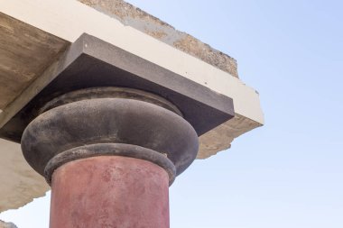 Yunanistan 'ın en büyük adası Girit' teki Knossos Sarayı