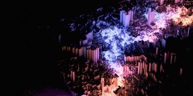 Maze solution, follow the path; business and motivation concepts, original 3d rendering