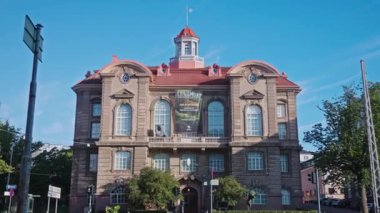 Helsinki, Finlandiya - 30 Temmuz 2023: Helsinki Üniversitesi Doğal Tarih Müzesi.