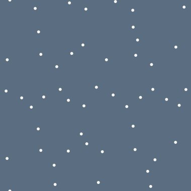 Snowfall pattern on a serene gray background creating a calm winter atmosphere clipart