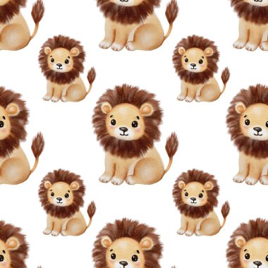 Suluboya renginde sunulan büyüleyici aslanların neşeli doğalarını gözler önüne seren hoş bir gösterisi..