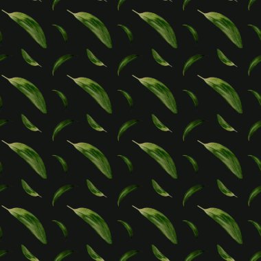 Canlı suluboya mandalina ve yeşil yapraklar, tekstil ve ambalaj uygulamaları için ideal, pürüzsüz bir desen oluşturur..