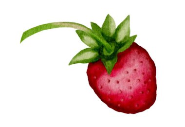 Çeşitli tekstil ve ambalaj kağıdı uygulamaları için ideal güzel ve renkli bir çilek deseni.