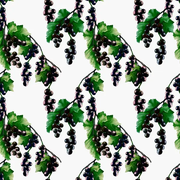 Bu pürüzsüz kuşüzsüz desen, temiz beyaz bir zemin üzerinde canlı meyve ve yemyeşil yapraklar barındırıyor, tekstil için mükemmel..