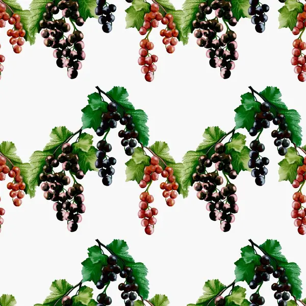 Bu pürüzsüz kuşüzsüz desen beyaz arka planda, tekstil ve dekor için ideal olan zengin suluboya resimlerini içerir..