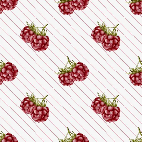 Parlak ahududu bembeyaz bir arka plan süsler, tekstil ve ambalaj uygulamaları için mükemmel bir görünüme sahiptir..