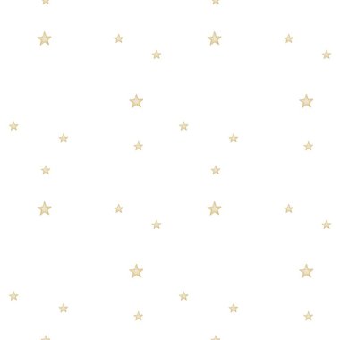 Bu pürüzsüz tasarım, beyaz arkaplanda, tekstil ve ambalaj için mükemmel bir suluboya yıldız deseni içerir..
