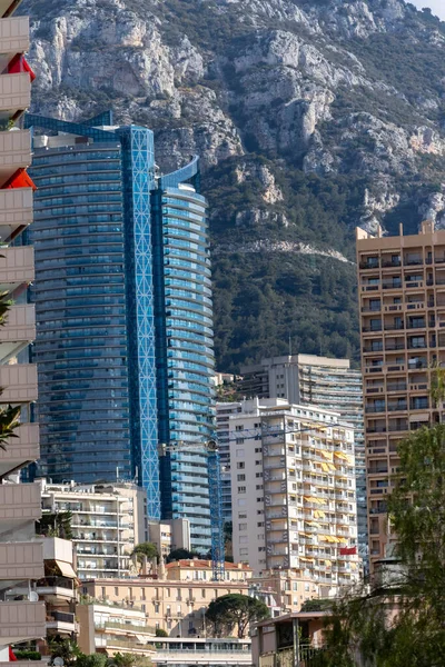 Rousse Monaco Квітня 2023 View Tour Odeon Odeon Tower High — стокове фото