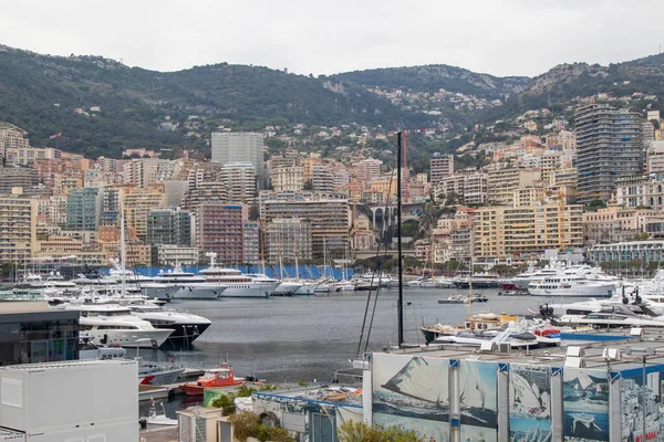 Condamine Monaco April 2023 Utsikt Över Port Hercules Den Största — Stockfoto