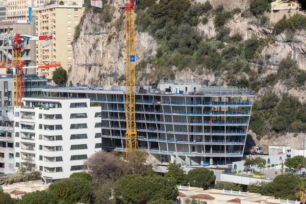 stock image Monaco-Ville, Monaco, April 20th 2023:- A view of buildings in Monaco, taken from Monaco-Ville