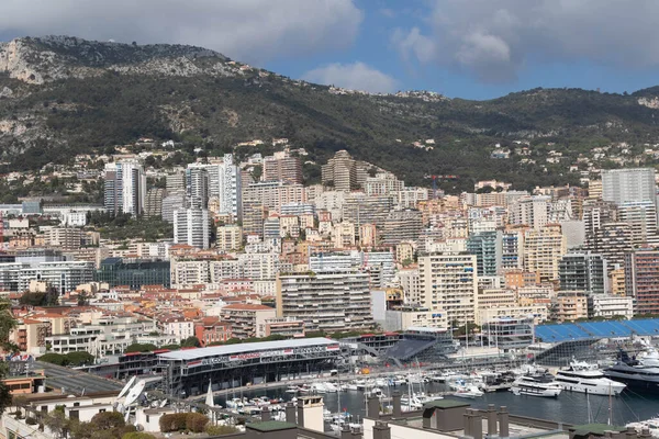 Monaco Ville Monaco April 20Th 2023 View Port Hercules Main — Stock Photo, Image