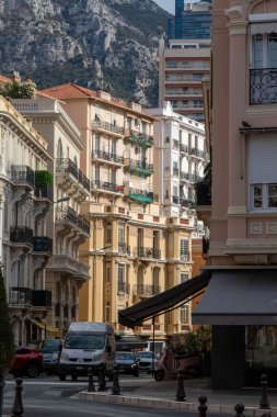Monako, Monako, 22 Nisan 2023, Monako Prensliği 'nin sokak seviyesini görmek.