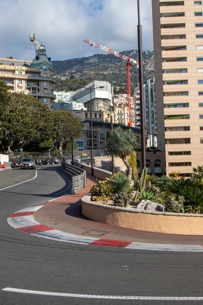 モナコ モナコ 2023年4月21日 モナコグランプリサーキットからのヘアピンの眺め — ストック写真
