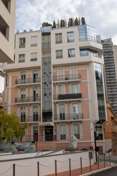 Mónaco Mónaco Abril 2023 Vista Los Edificios Residenciales Del Principado — Foto de Stock