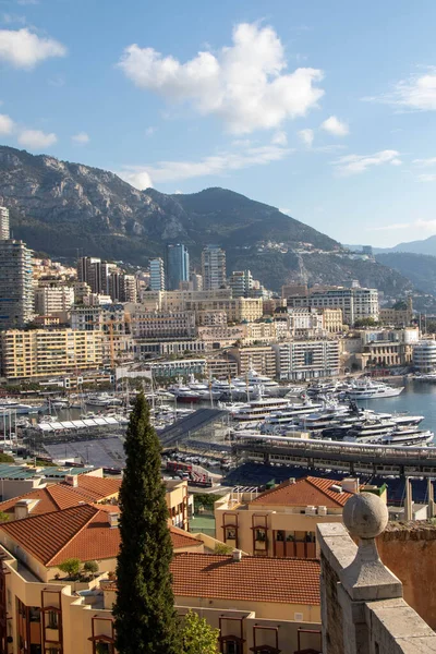 Монако Вилле Монако Апреля 2023 Года Вид Район Кондамин Монако — стоковое фото