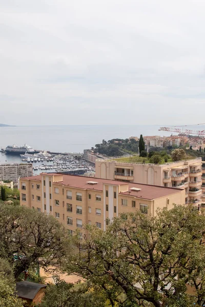 Monaco Monaco Avril 2023 Vue Des Bâtiments Résidentiels Principauté Monaco — Photo