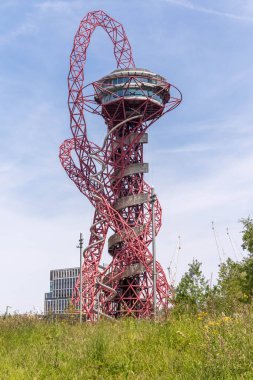 Londra, Birleşik Krallık, 28 Mayıs 203: - 2012 Londra Olimpiyat Oyunları 'nın ev sahibi Kraliçe Elizabeth Olimpiyat Parkı' ndaki Arcelor Mittal Yörüngesi