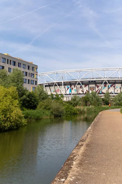 Londýn Velká Británie Května 20203 Pohled Londýnský Stadion Bývalý Olympijský — Stock fotografie