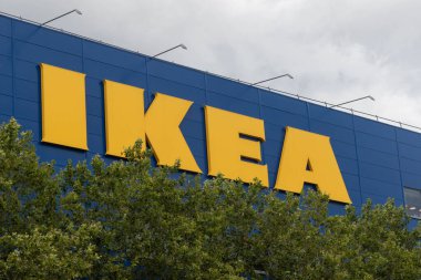Southampton, Birleşik Krallık - 6 Ağustos 2023 - Batı Quay Yolu üzerindeki Southampton Ikea Store