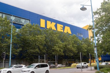 Southampton, Birleşik Krallık - 6 Ağustos 2023 - Batı Quay Yolu üzerindeki Southampton Ikea Store