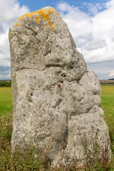 Piedras Largas Adán Eva Parte Del Patrimonio Humanidad Unesco Stonehenge — Foto de Stock