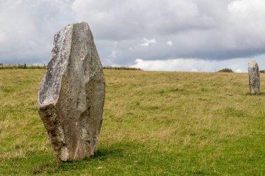 Batı Kennet Bulvarı boyunca uzanan taşlar Avebury Henge 'den çıkan paralel bir hat ve Dünya Mirası Alanının bir parçası.