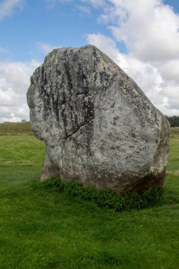 Avebury Taş Çemberi, Unesco Dünya Mirası Bölgesi, Wiltshire İngiltere 'de yer almaktadır.