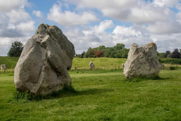 Der Avebury Stone Circle Unesco Weltkulturerbe Wiltshire Großbritannien — Stockfoto