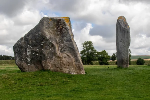 Avebury Stone Circle Unesco World Heritage Site Located Wiltshire — Stock Photo, Image