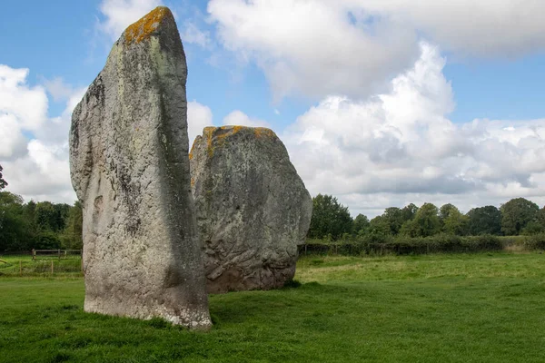Avebury Stone Circle Unescos Världsarv Beläget Wiltshire Storbritannien — Stockfoto