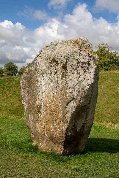 Círculo Piedra Avebury Patrimonio Humanidad Unesco Ubicado Wiltshire Reino Unido — Foto de Stock