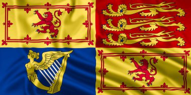 İskoç Kraliyet Standardı Dalgalandı