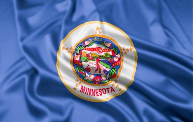 ABD 'nin Minnesota Eyaleti Bayrağı Dalgalandı
