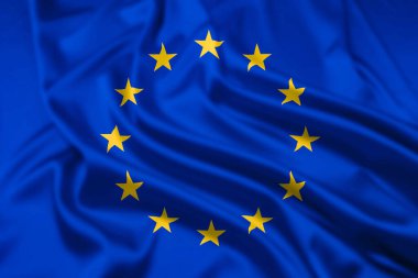 Avrupa Birliği Bayrağı Dalgalanma Efekti