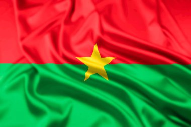 Burkina Faso Bayrağı, Dalgalanma Efektiyle