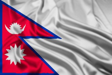 Nepal Federal Demokratik Cumhuriyeti Bayrağı, bir dalga etkisi ile