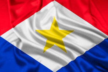 Saba Bayrağı, Hollanda 'nın Özel Belediyesi, Dalgalanma Efekti