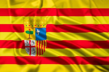 İspanya 'nın özerk toplumlarından biri olan Aragon Bayrağı dalga etkisi yarattı.