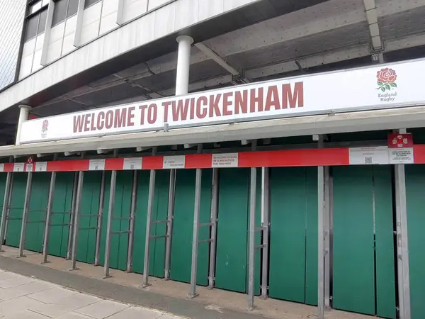 stock image London, United Kingdom, 7th August 2024:- A view of Twickenham Stadium, the home of English Rugby Union