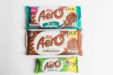 Londra, Birleşik Krallık, 26 Eylül 2024: - Üç Alan Çubuğu manzarası, beyaz arka plan