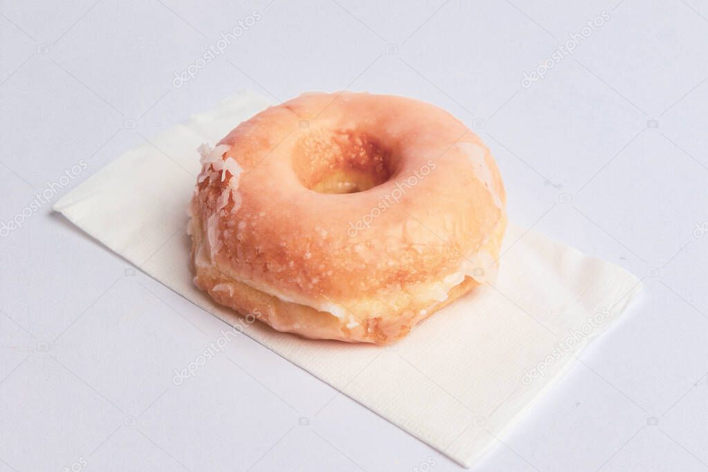 London, United Kingdom, May Twentieth 2025:- A Studio Shot of Greggs Takeout Holder for Coffee, Greggs is a retail Bakery Chain in the Uk