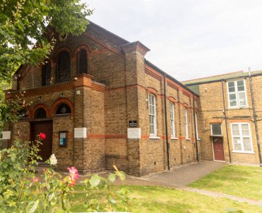 Londra, Birleşik Krallık, 28 Temmuz: Newton Avenue London 'daki Ukrayna Ortodoks Katedrali manzarası