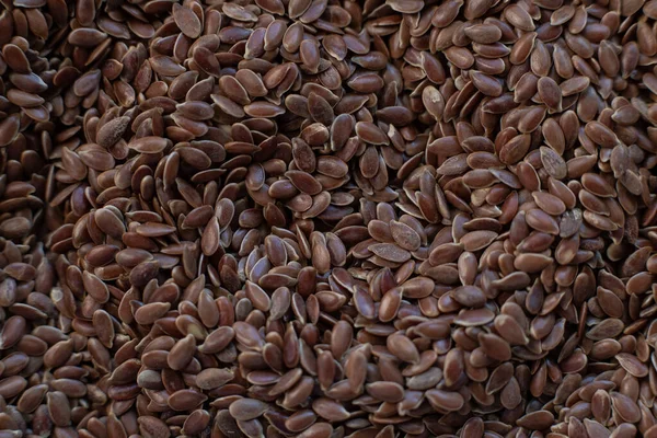 Flax Seeds Texture Background Salted Roasted Sunflower Seeds White Shell — Stock Photo, Image