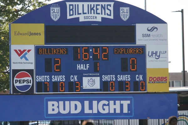 St. Louis Üniversitesi, A10 Kadınlar Futbol Finali 2023 'te Lasalle Üniversitesi' ne karşı. SLU maçı 3-0 kazandı ve NCAA Kadınlar Futbol Şampiyonası 2023 'e yükseldi..