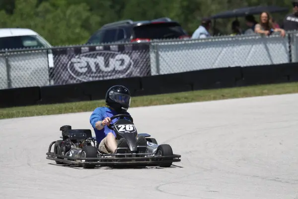 Karting at Road America, Race taraftarları NTT IndyCar Serisi sırasında Briggs & Stratton Motor Plex, Road America, Highland Productions LLLC, Highland Productions Media, Darren Dwayne Frazier, MG Tires Racing
