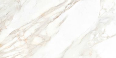 Kahverengi ve gri renk damarları olan soyut beyaz mermer, tasarım sanatı için doğal mermer, taş duvar dokusu arka planı.