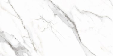 Duvar ve zemin seramik karoları ve yüzeyleri için kullanılan gri damarlı beyaz heykeltraş taş mermer dokusu..